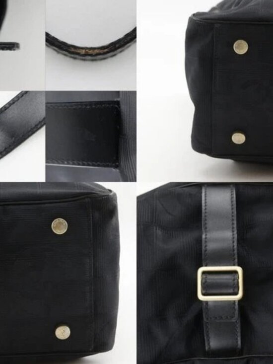 CHANEL New Travel Line Tote GM Tote Bag A15825 black Nylon canvas Women main image 10